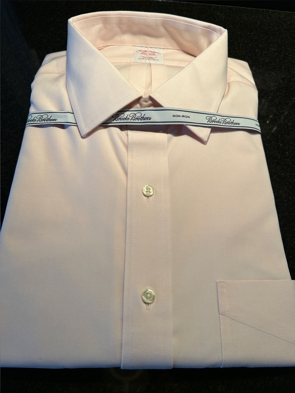 Brooks Brothers Light Pink Non-Iron Dress Shirt